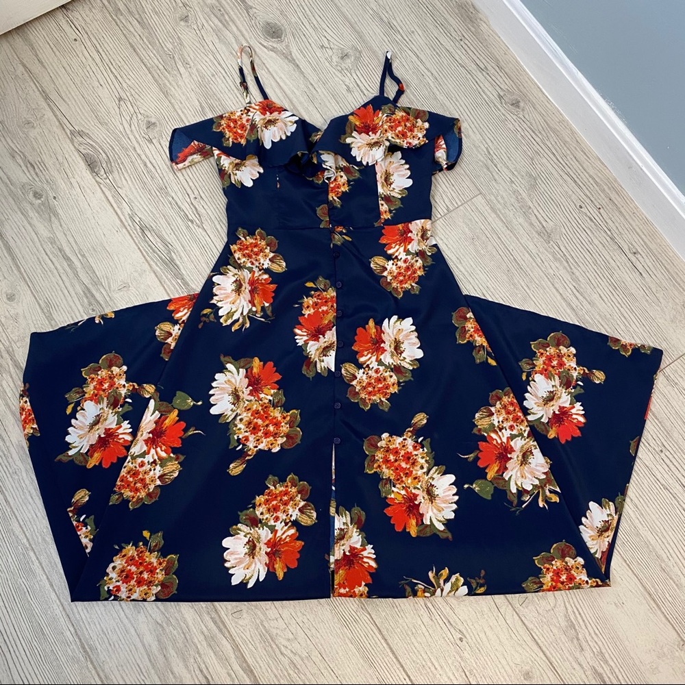 Flower Maxi Dress